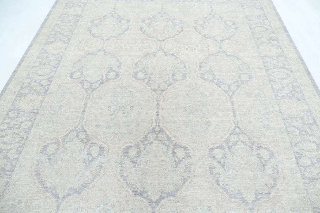 Afghan Serenity Rug 8' 3" x 9' 9" Hand-Knotted | No. AT26196