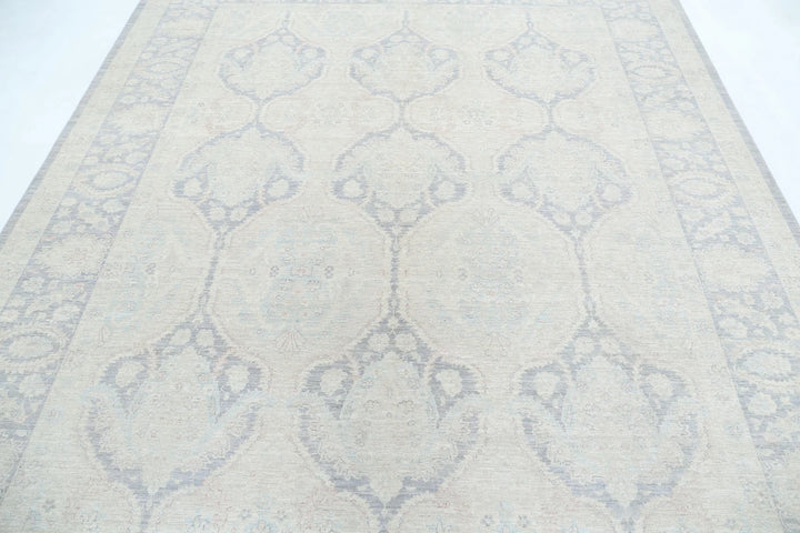Afghan Serenity Rug 8' 3" x 9' 9" Hand-Knotted | No. AT26196