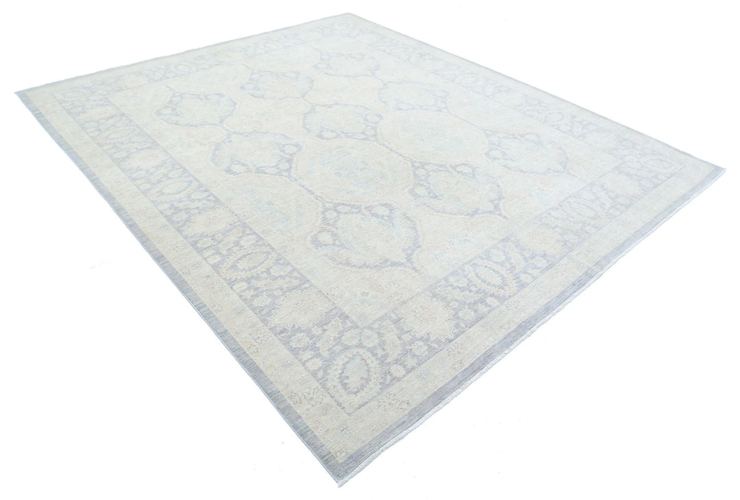 Afghan Serenity Rug 8' 3" x 9' 9" Hand-Knotted | No. AT26196