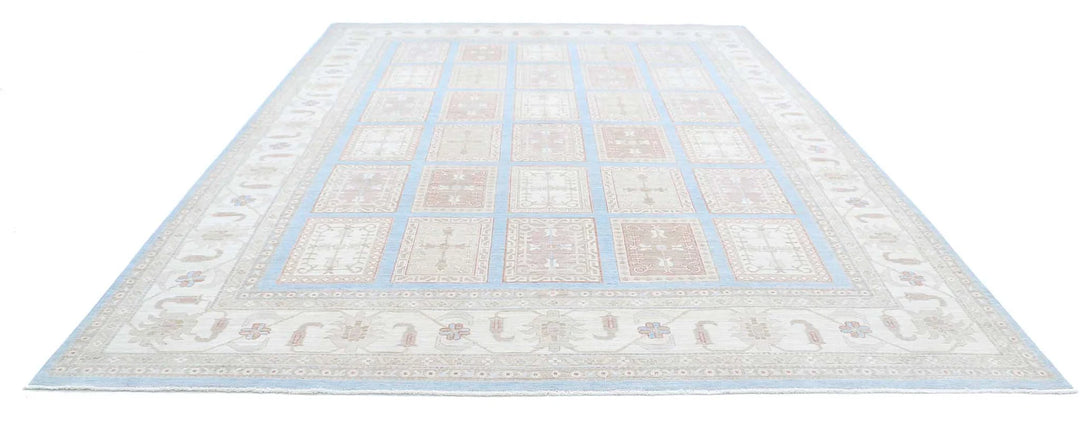 Afghan Serenity Rug 9' 10" x 13' 0" Hand-Knotted | No. AT26269