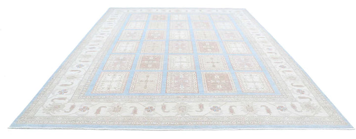 Afghan Serenity Rug 9' 10" x 13' 0" Hand-Knotted | No. AT26269