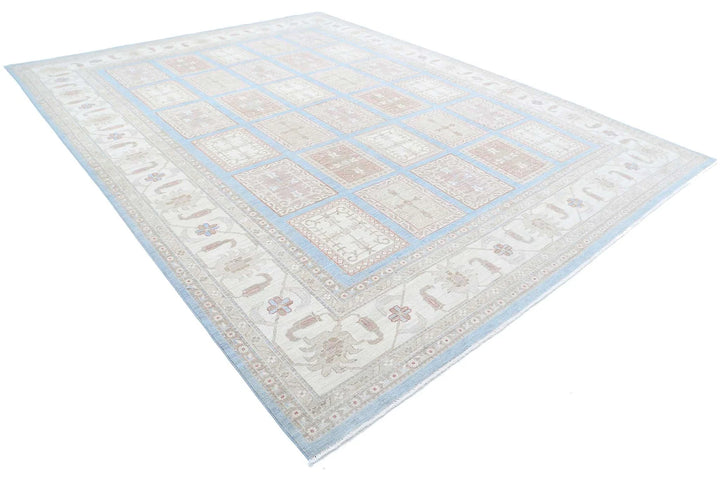 Afghan Serenity Rug 9' 10" x 13' 0" Hand-Knotted | No. AT26269