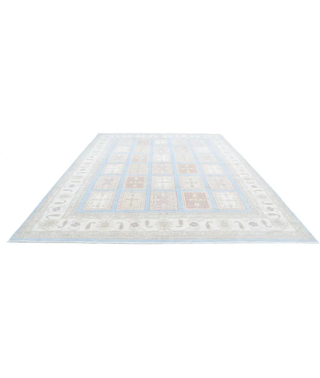 Afghan Serenity Rug 9' 10" x 13' 0" Hand-Knotted | No. AT26269