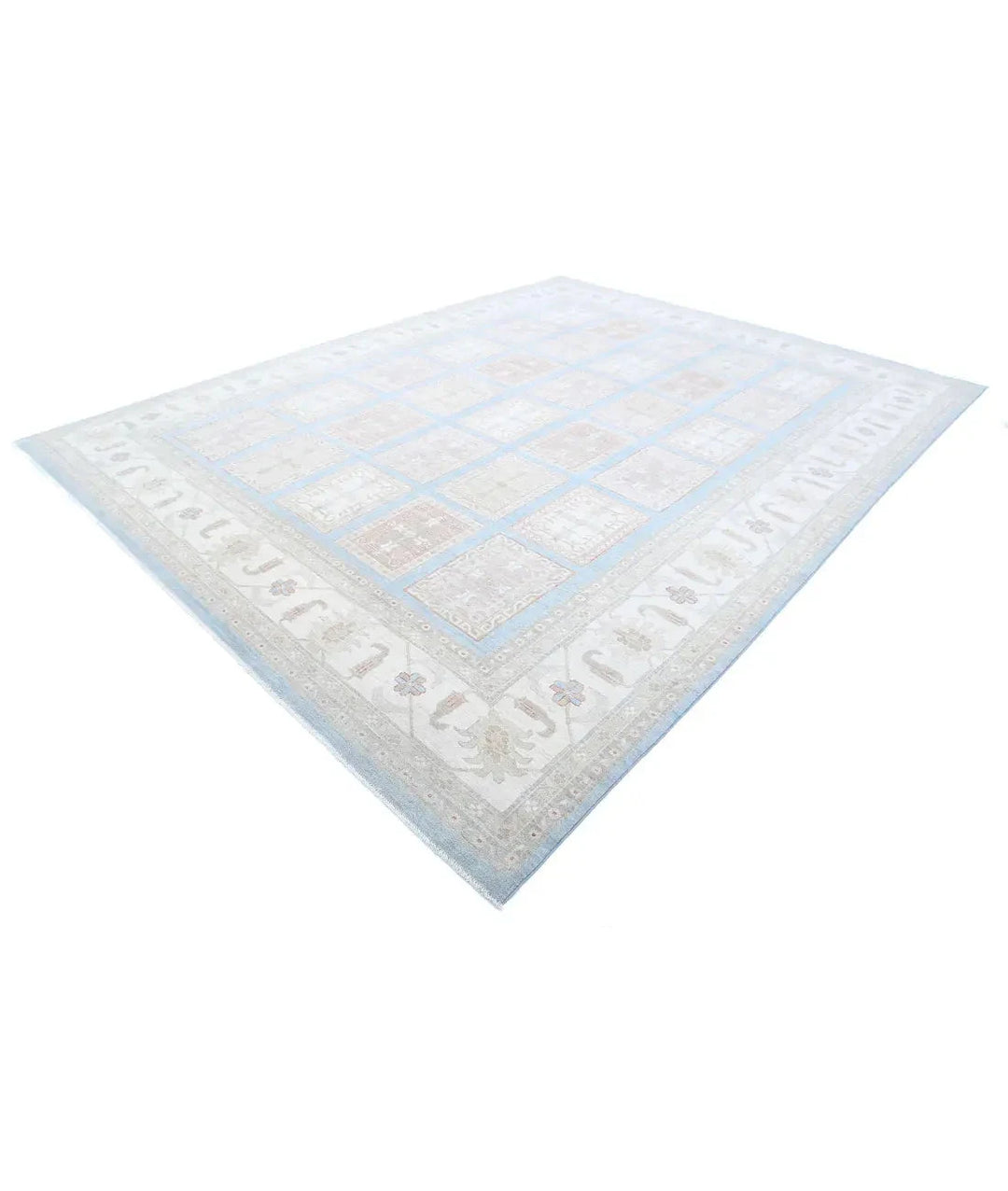 Afghan Serenity Rug 9' 10" x 13' 0" Hand-Knotted | No. AT26269