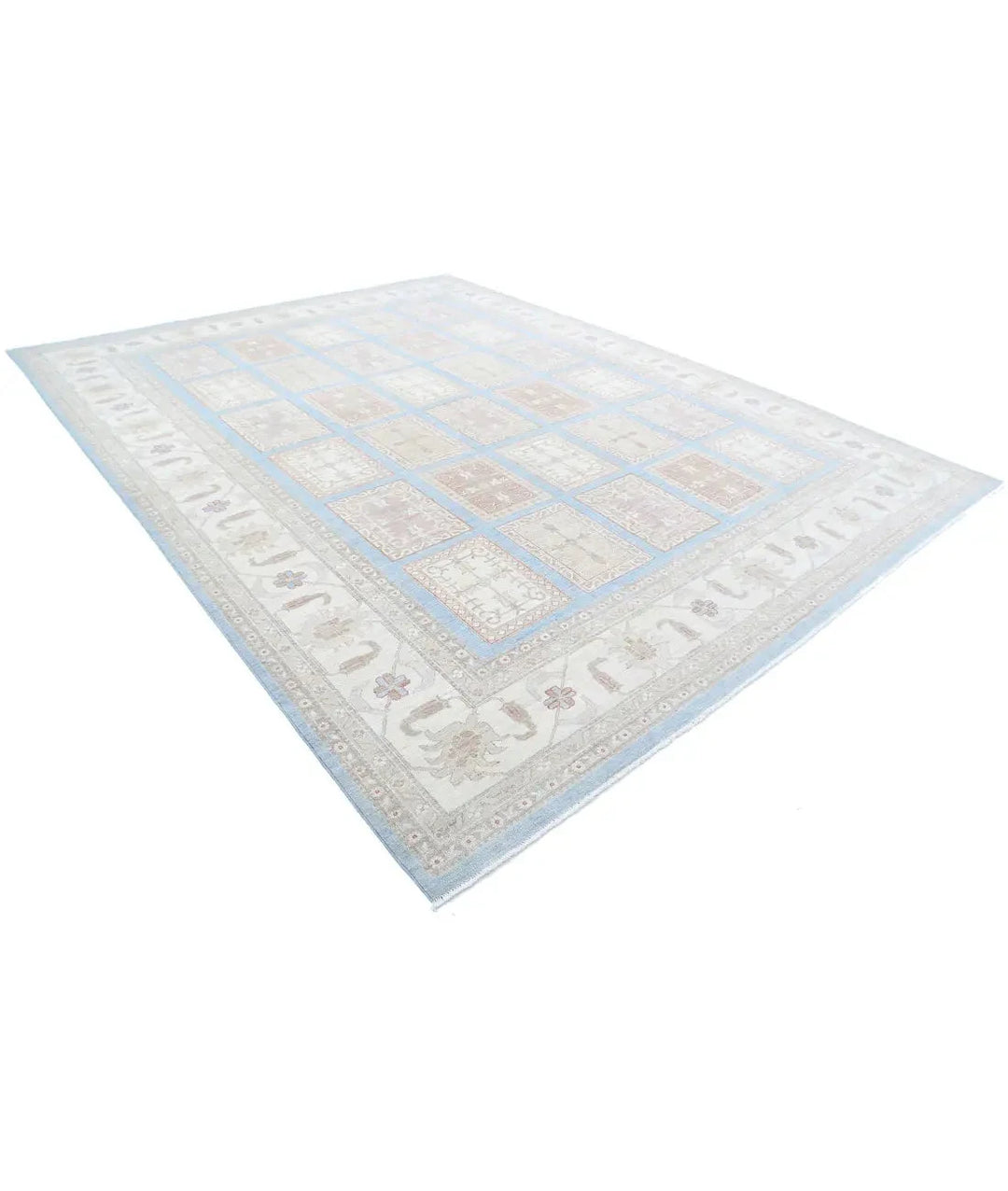 Afghan Serenity Rug 9' 10" x 13' 0" Hand-Knotted | No. AT26269