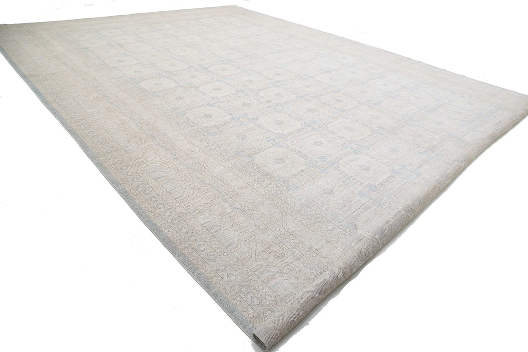 Afghan Khotan Rug 16' 1" x 24' 1" Hand-Knotted | No. AT26307