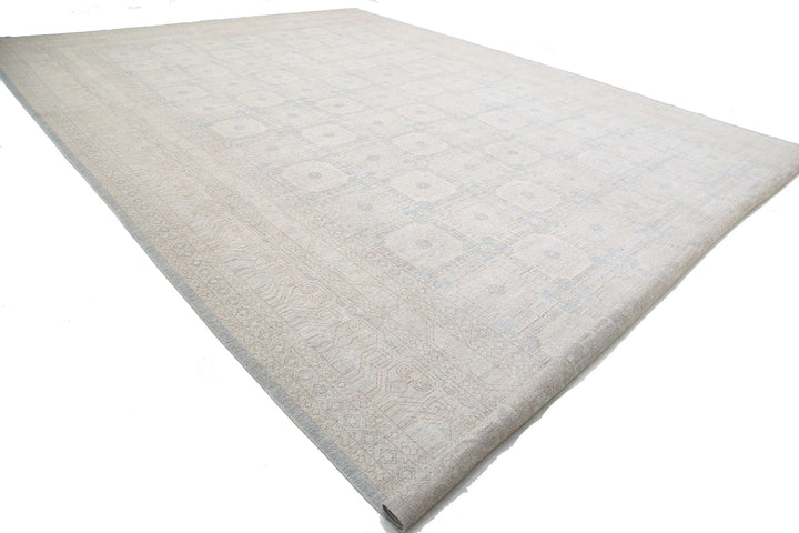 Afghan Khotan Rug 16' 1" x 24' 1" Hand-Knotted | No. AT26307
