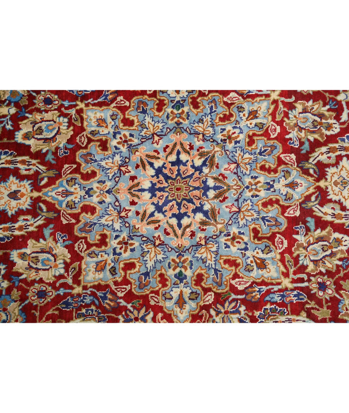Persian Isfahan Rug 3' 7" x 5' 8" Hand-Knotted | No. AT26399