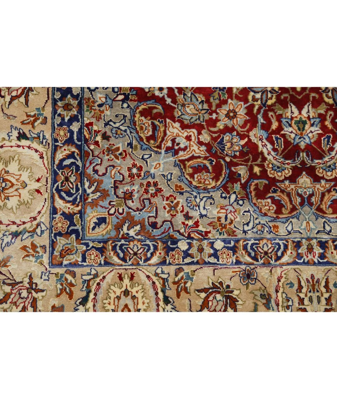 Persian Isfahan Rug 3' 7" x 5' 8" Hand-Knotted | No. AT26399