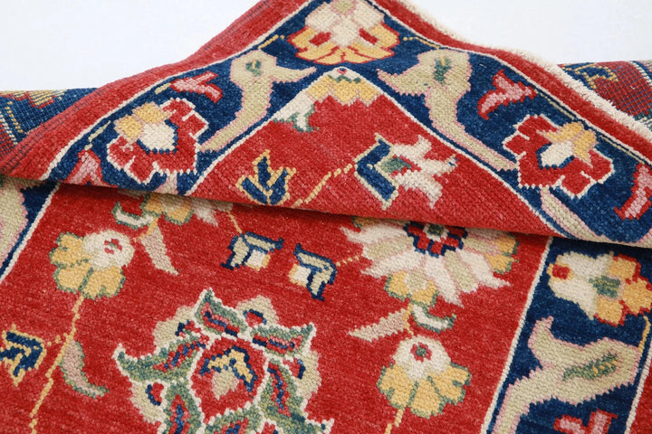 Afghan Ziegler Rug 2' 6" x 3' 7" Hand-Knotted | No. AT26524