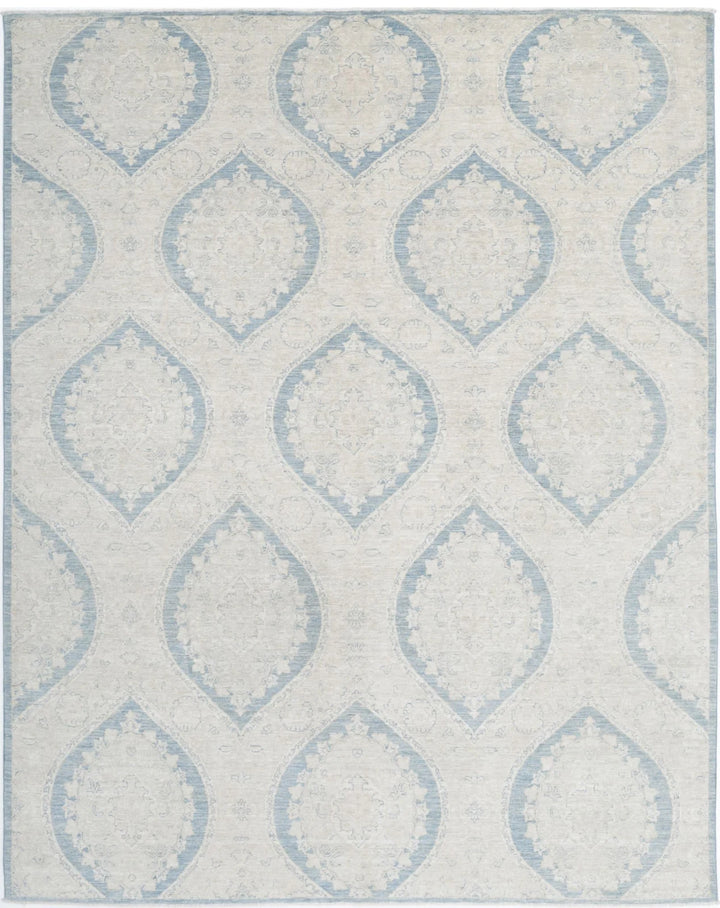Afghan Serenity Rug 8' 0" x 10' 0" Hand-Knotted | No. AT26527