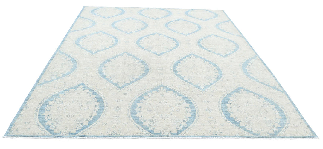 Afghan Serenity Rug 8' 0" x 10' 0" Hand-Knotted | No. AT26527