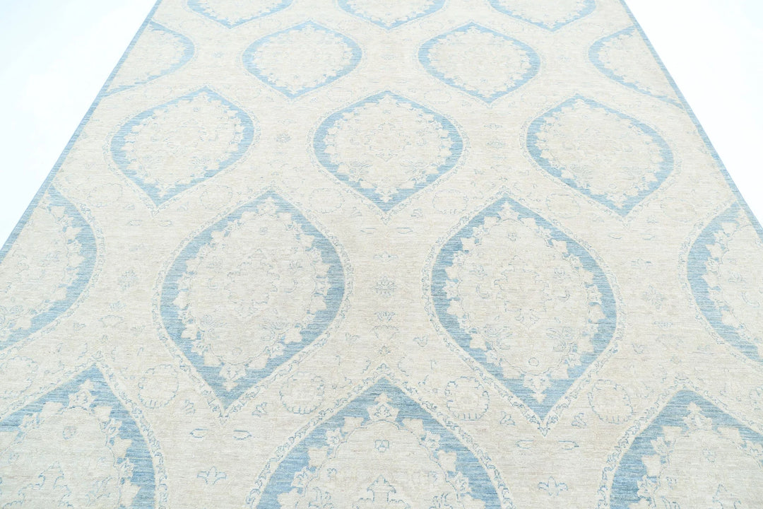 Afghan Serenity Rug 8' 0" x 10' 0" Hand-Knotted | No. AT26527