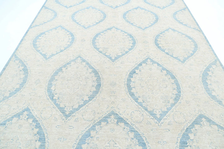 Afghan Serenity Rug 8' 0" x 10' 0" Hand-Knotted | No. AT26527