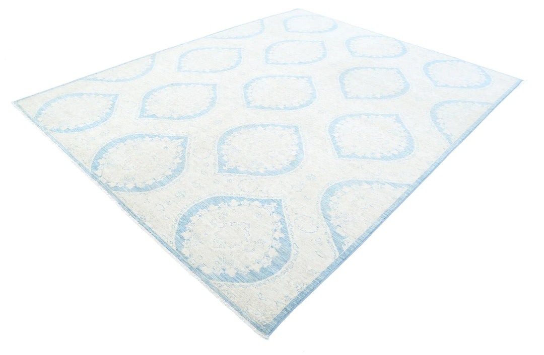 Afghan Serenity Rug 8' 0" x 10' 0" Hand-Knotted | No. AT26527