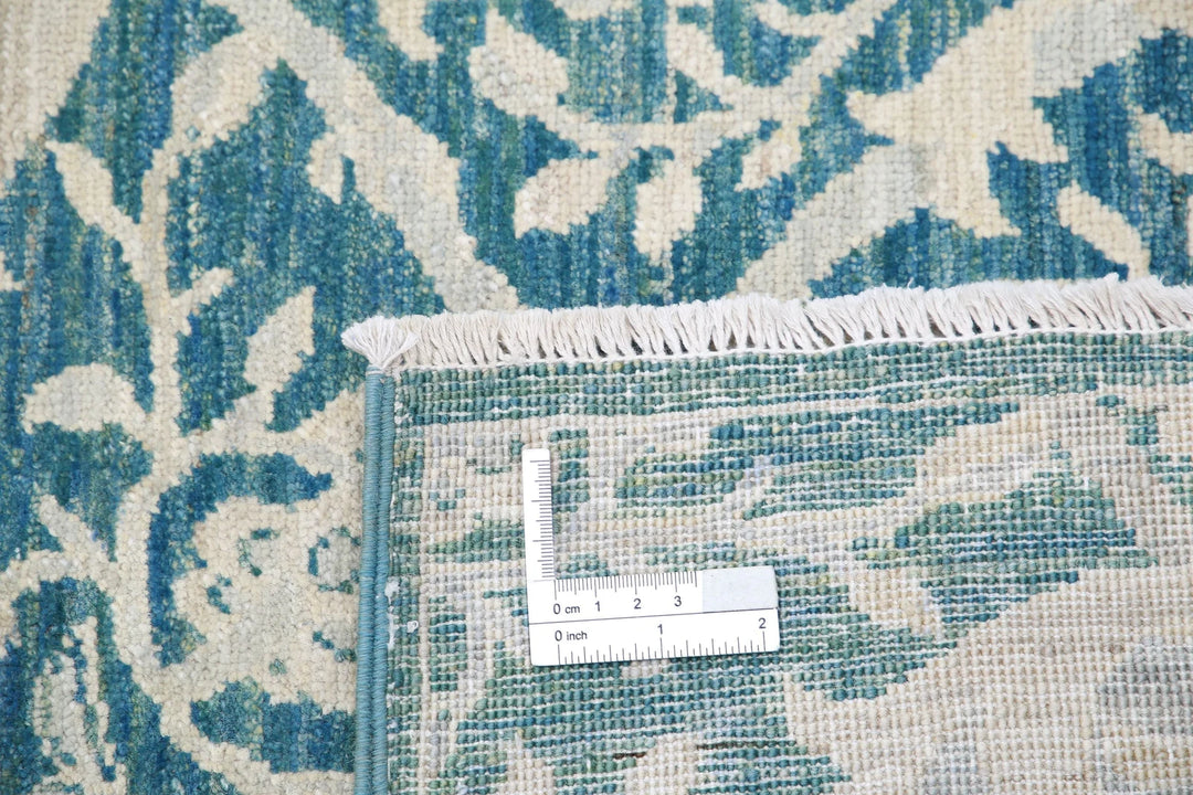 Afghan Serenity Rug 8' 10" x 11' 11" Hand-Knotted | No. AT26582