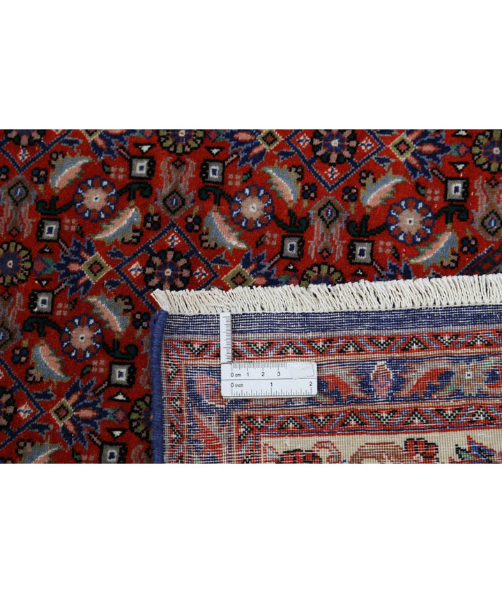 Persian Bijar Rug 6' 7" x 9' 9" Hand-Knotted | No. AT26684
