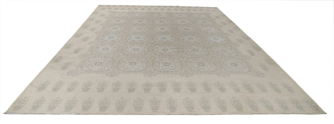 Afghan Serenity Rug 9' 11" x 13' 7" Hand-Knotted | No. AT26824