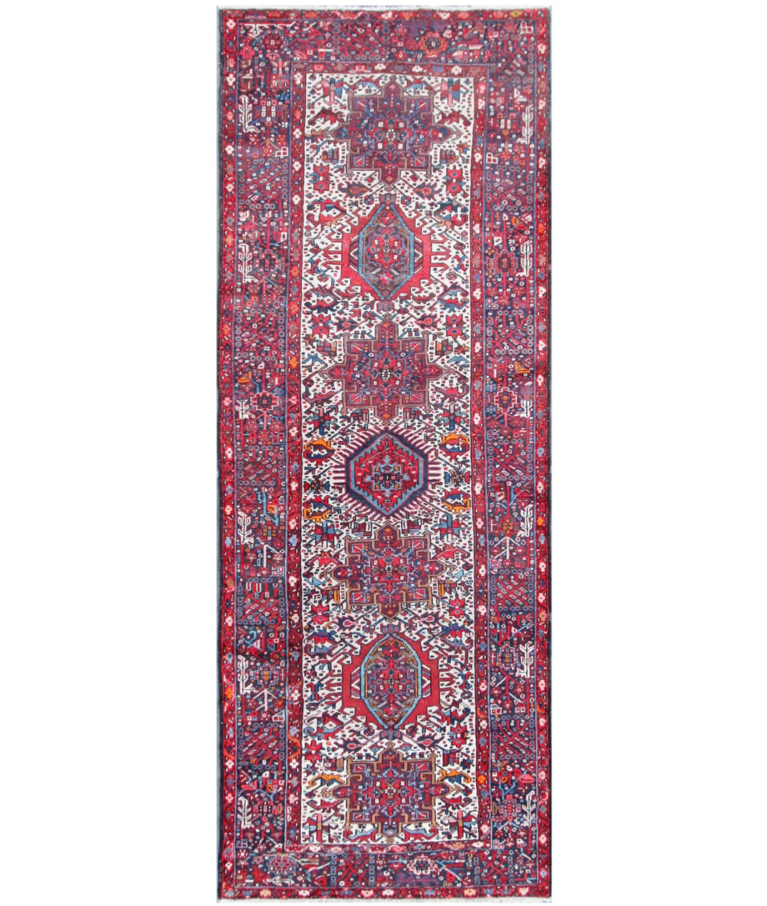 Ivory Antique Rug Hand-Knotted | No. AT26839