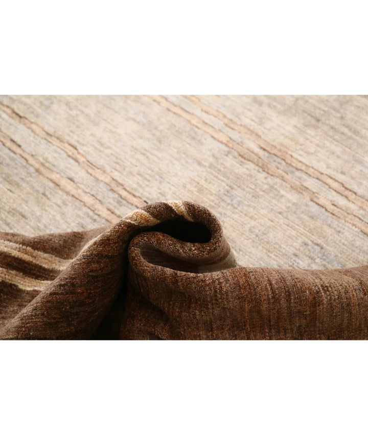 Multicolor Afghan Oriental Rug 6'5" x 9'5" Hand-Knotted | No. AT26926