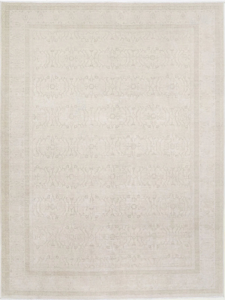 Afghan Serenity Rug 8' 11" x 11' 9" Hand-Knotted | No. AT26981