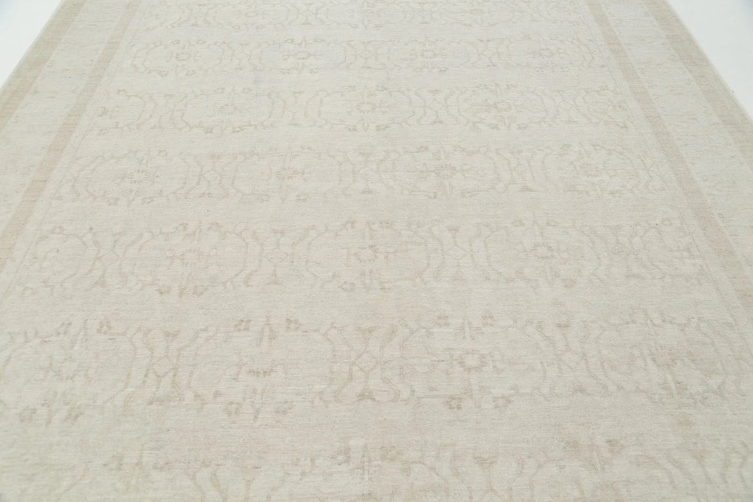 Afghan Serenity Rug 8' 11" x 11' 9" Hand-Knotted | No. AT26981