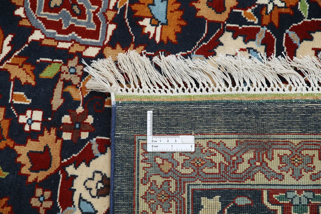 Indian Tabriz Rug 9' 11" x 13' 9" Hand-Knotted | No. AT27144
