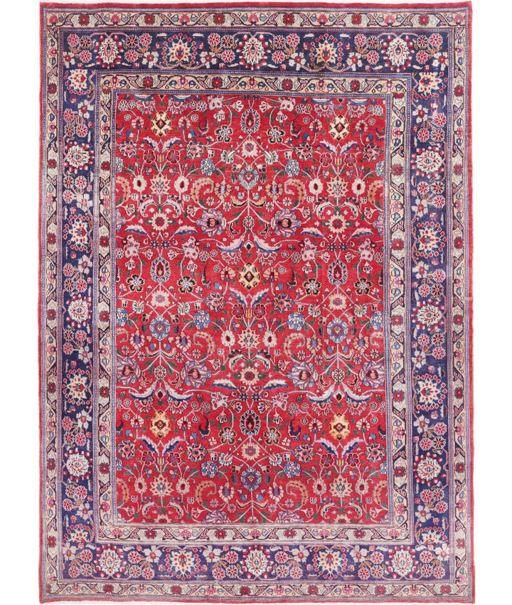Persian Mahal Rug 6' 9" x 9' 6" Hand-Knotted | No. AT27276