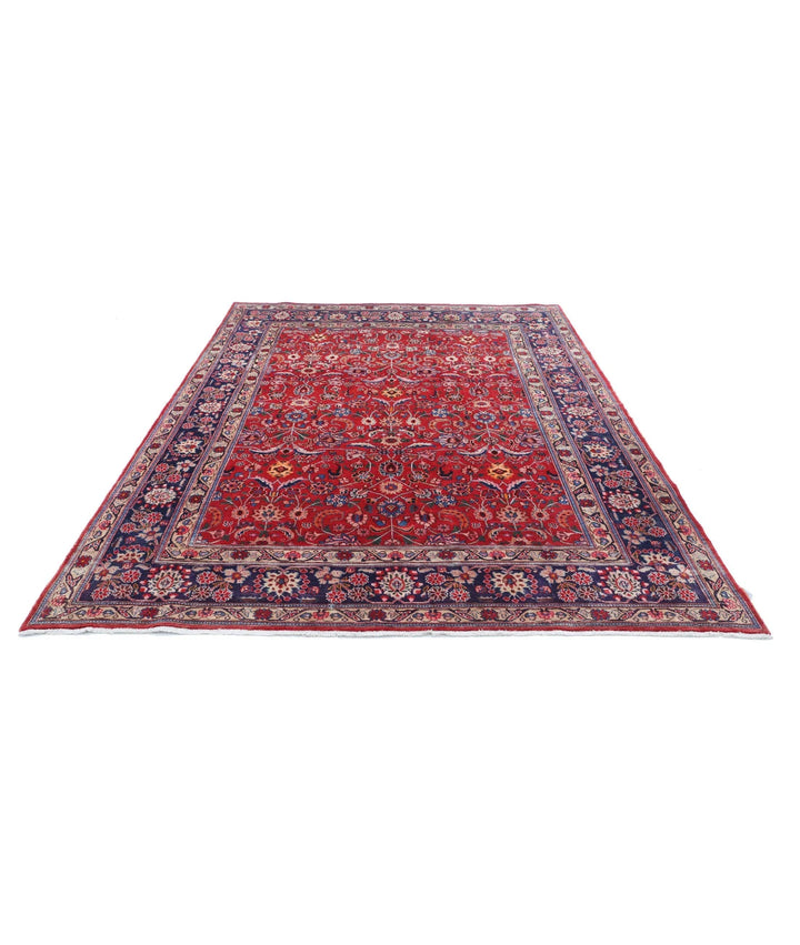 Persian Mahal Rug 6' 9" x 9' 6" Hand-Knotted | No. AT27276