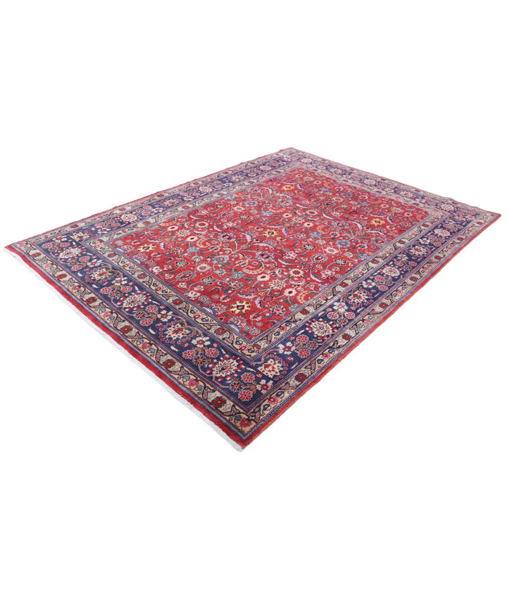 Persian Mahal Rug 6' 9" x 9' 6" Hand-Knotted | No. AT27276