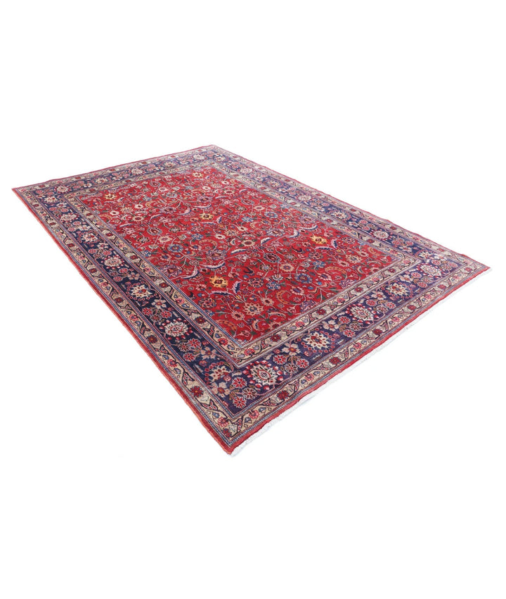 Persian Mahal Rug 6' 9" x 9' 6" Hand-Knotted | No. AT27276