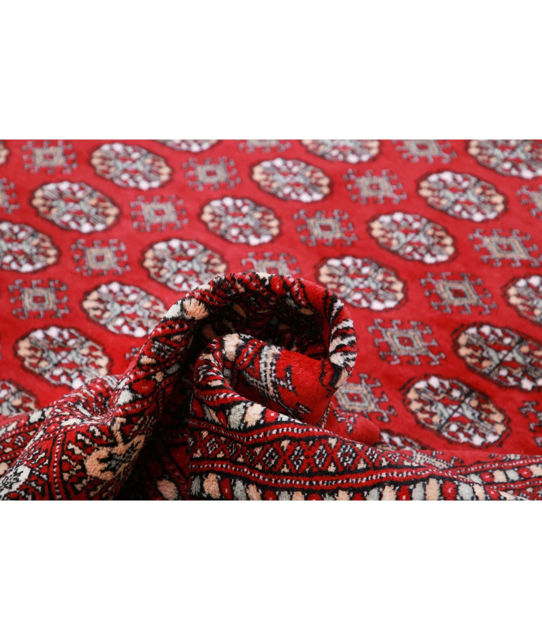 Pakistani Bokhara Rug 10' 1" x 14' 3" Hand-Knotted | No. AT27289