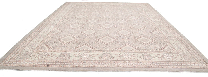 Afghan Serenity Rug 13' 4" x 17' 6" Hand-Knotted | No. AT27304