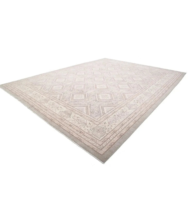 Afghan Serenity Rug 13' 4" x 17' 6" Hand-Knotted | No. AT27304