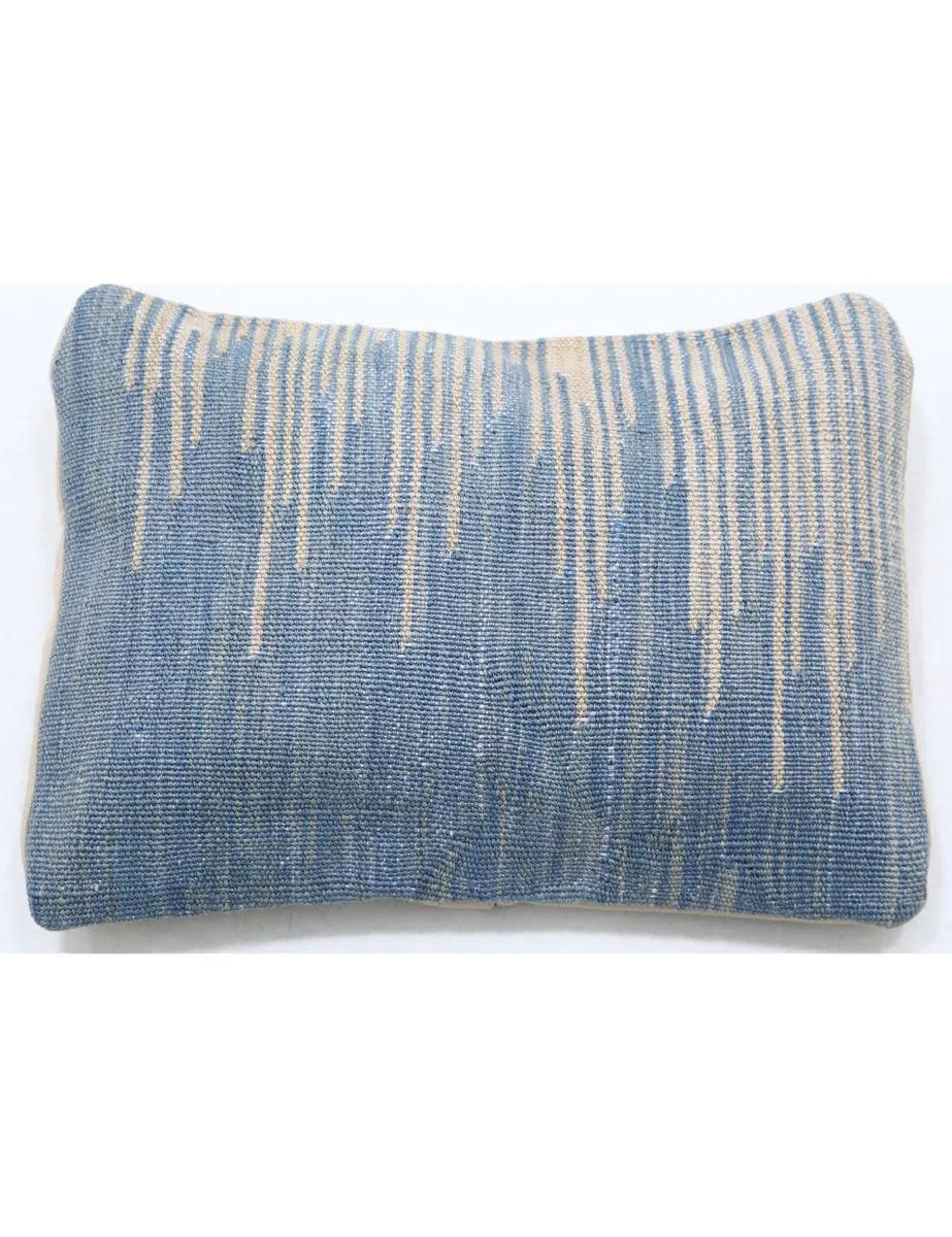 Afghan Tribal Pillow 1' 0" x 1' 5" Hand-Woven | No. AT27408