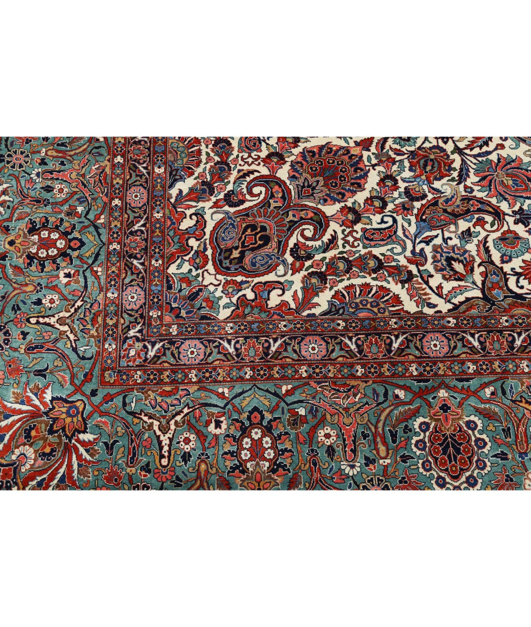 Persian Kashan Rug 13' 9" x 21' 6" Hand-Knotted | No. AT27473