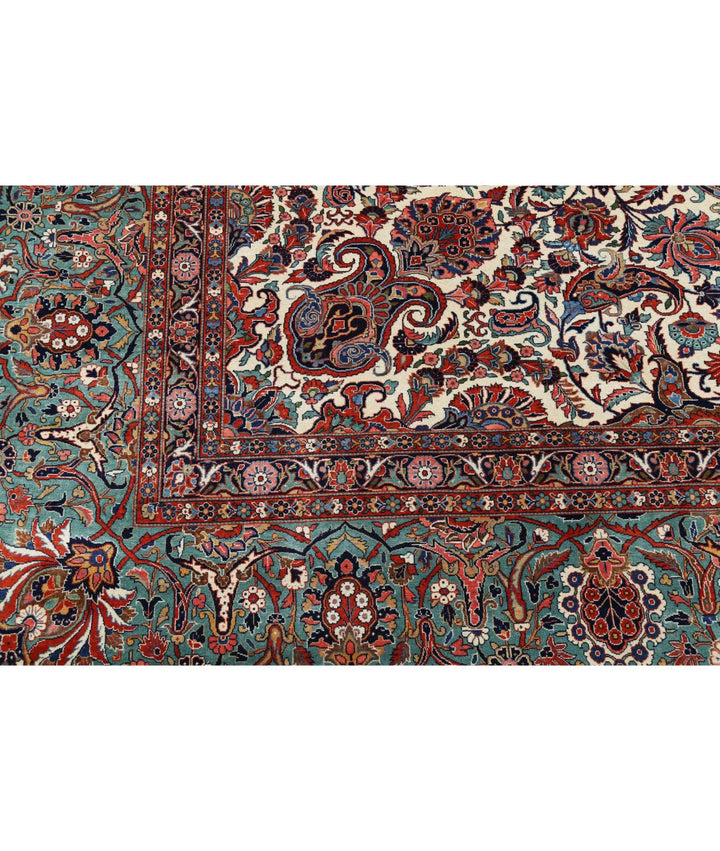Persian Kashan Rug 13' 9" x 21' 6" Hand-Knotted | No. AT27473