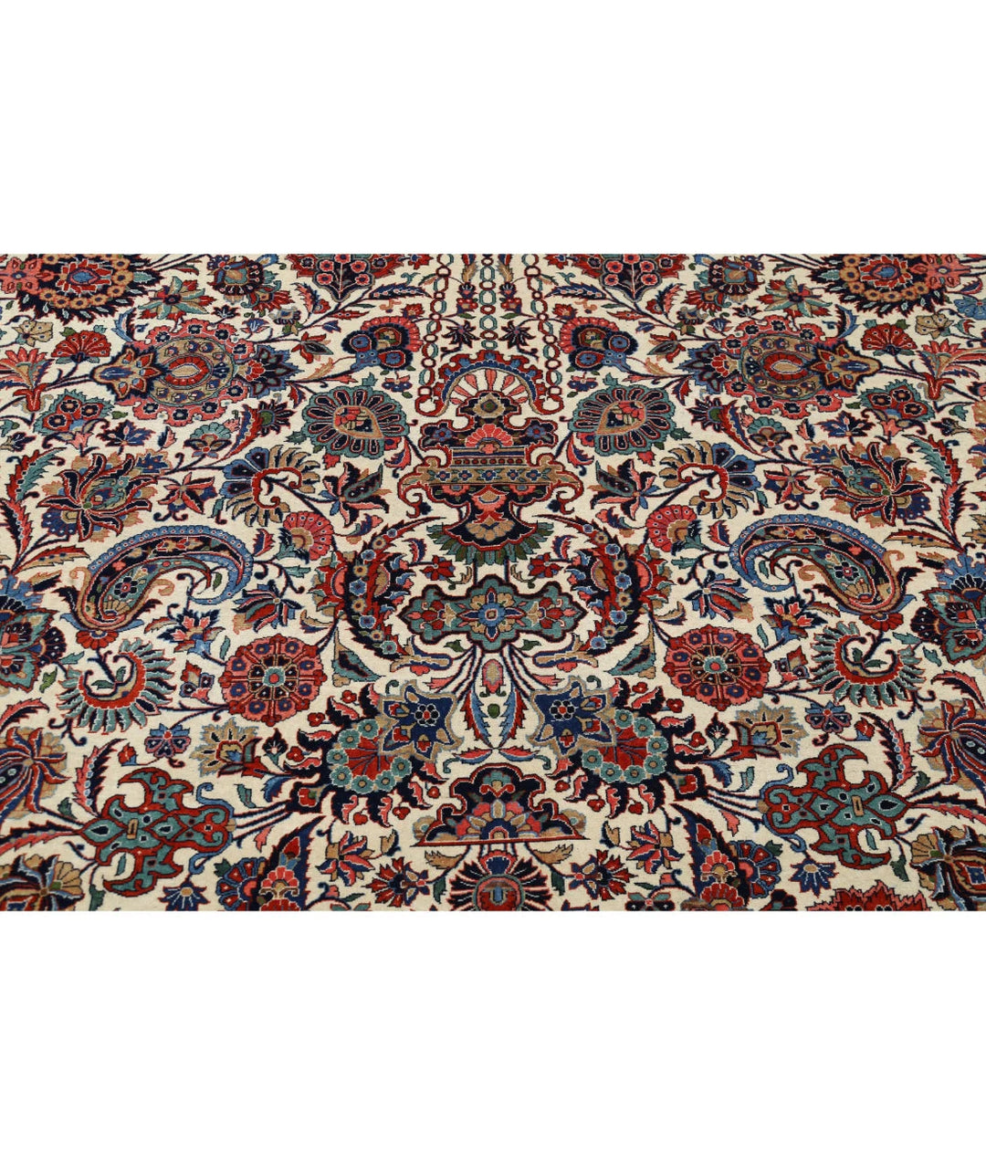 Persian Kashan Rug 13' 9" x 21' 6" Hand-Knotted | No. AT27473