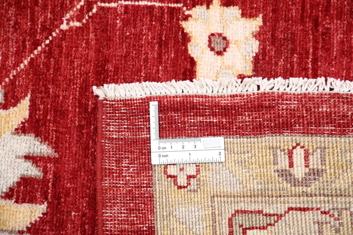 Afghan Ziegler Rug 12' 3" x 17' 1" Hand-Knotted | No. AT27926
