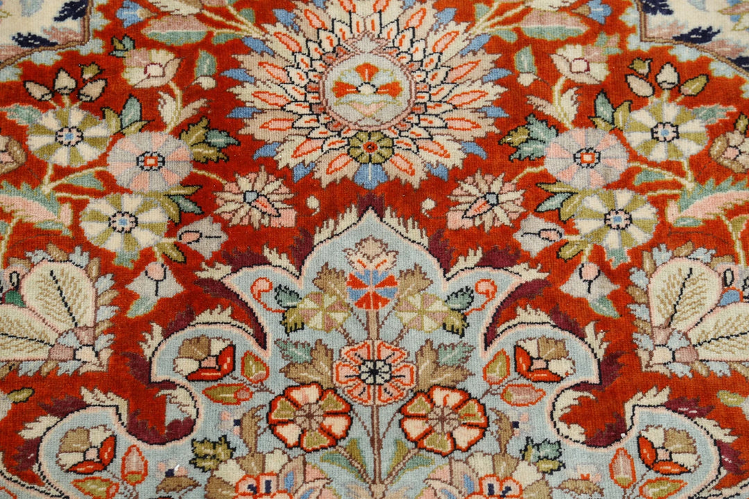 Persian Tabriz Rug 12' 10" x 19' 6" Hand-Knotted | No. AT27948