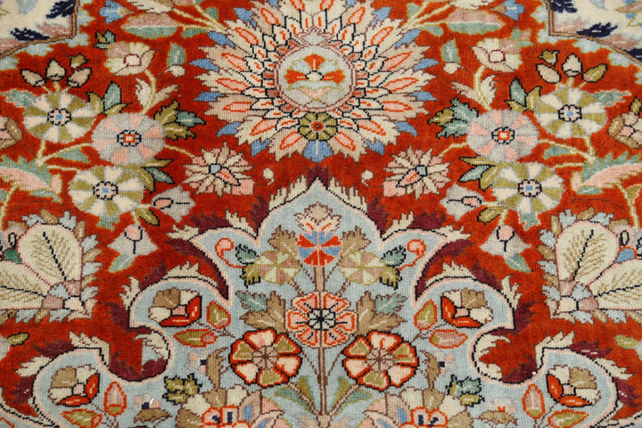 Persian Tabriz Rug 12' 10" x 19' 6" Hand-Knotted | No. AT27948
