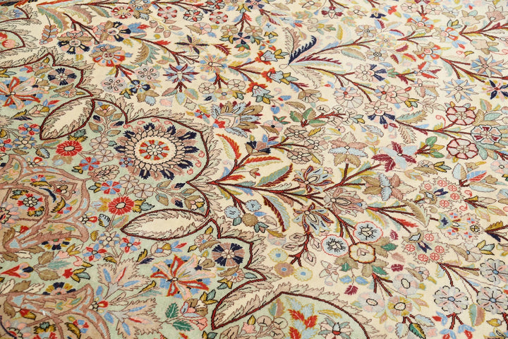 Persian Tabriz Rug 12' 10" x 19' 6" Hand-Knotted | No. AT27948
