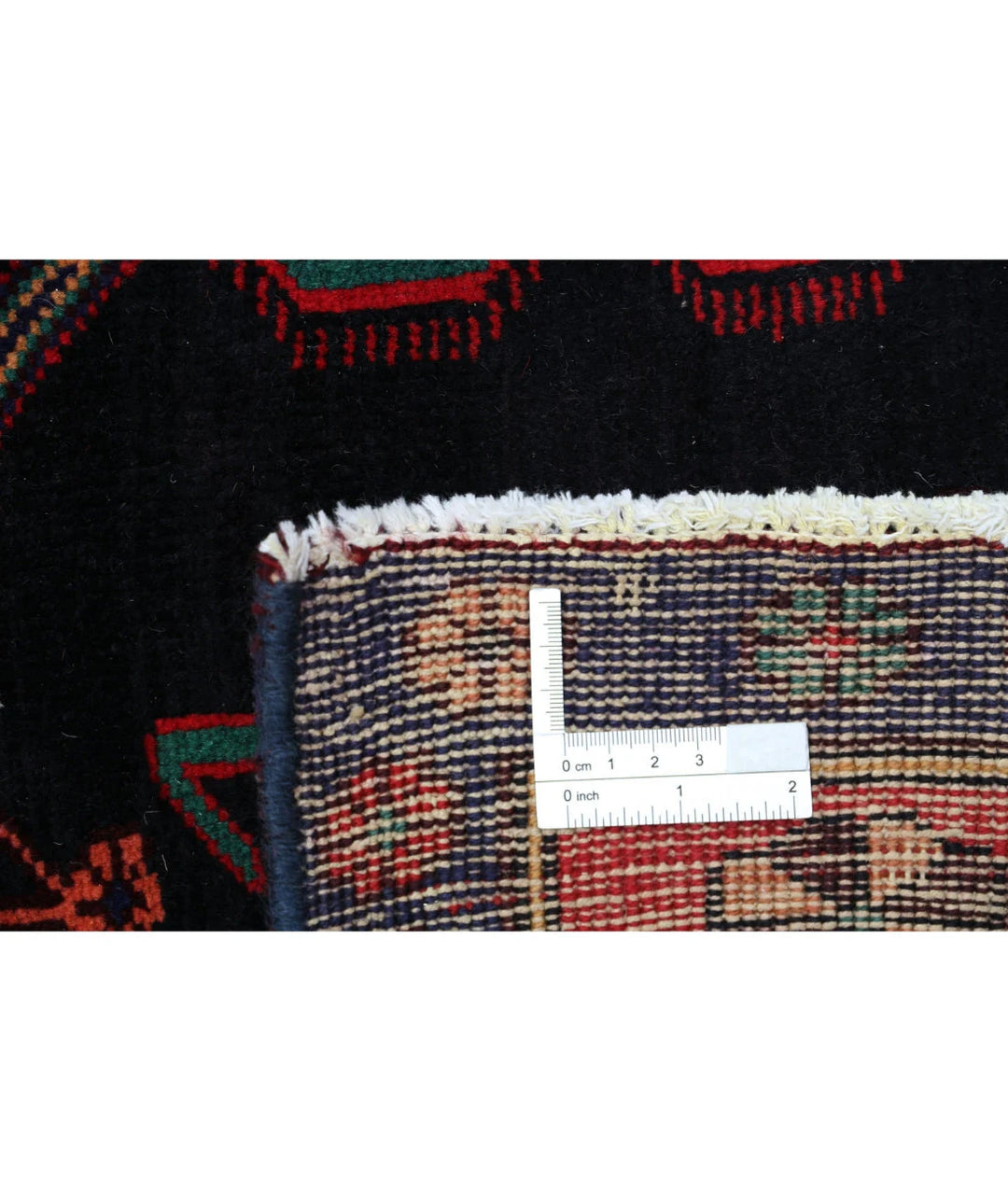 Persian Hamadan Rug 4' 8" x 9' 7" Hand-Knotted | No. AT27957