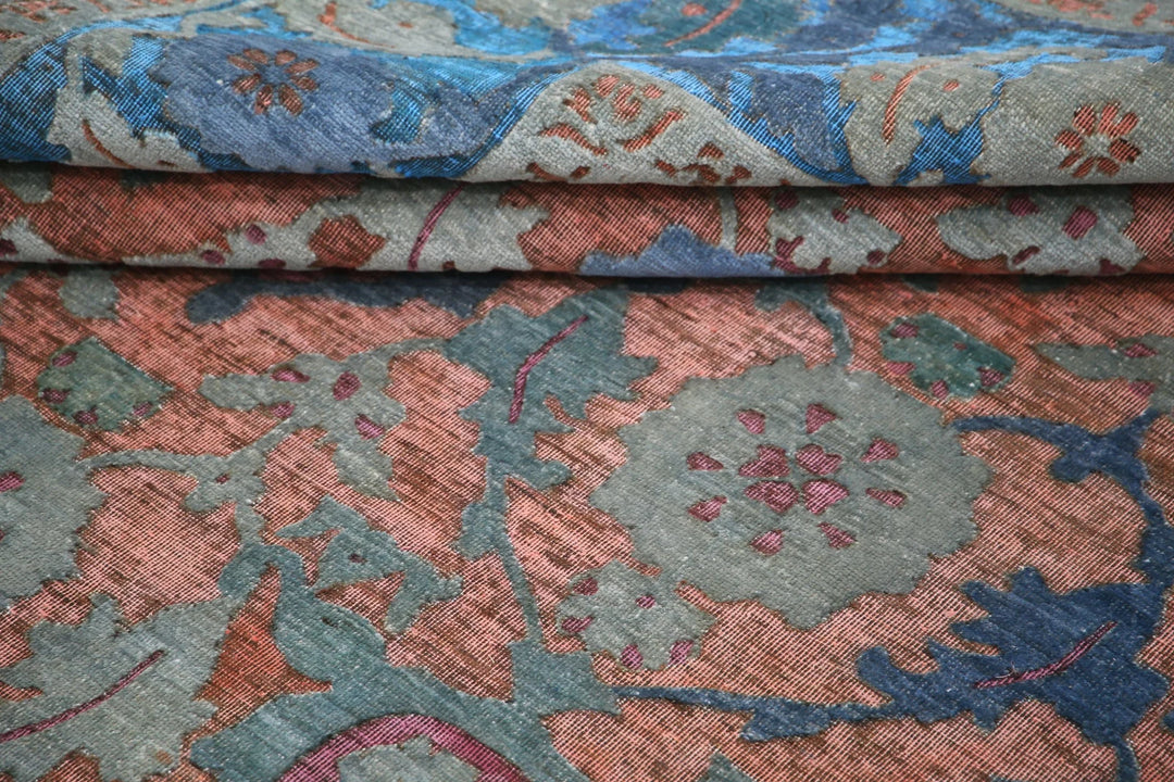 Afghan Oriental Rug 7' 10" x 11' 8" Hand-Knotted | No. AT28144