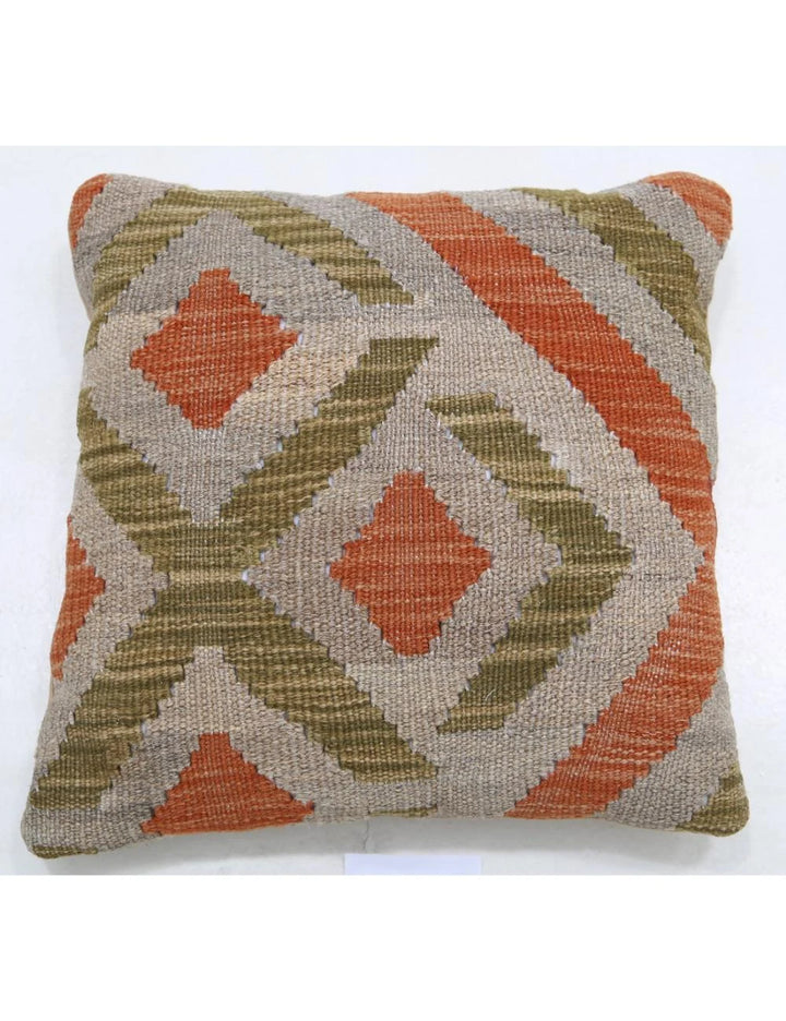 Multicolor Afghan Tribal Rug [X'X" x X'X"] Flat-Weave
