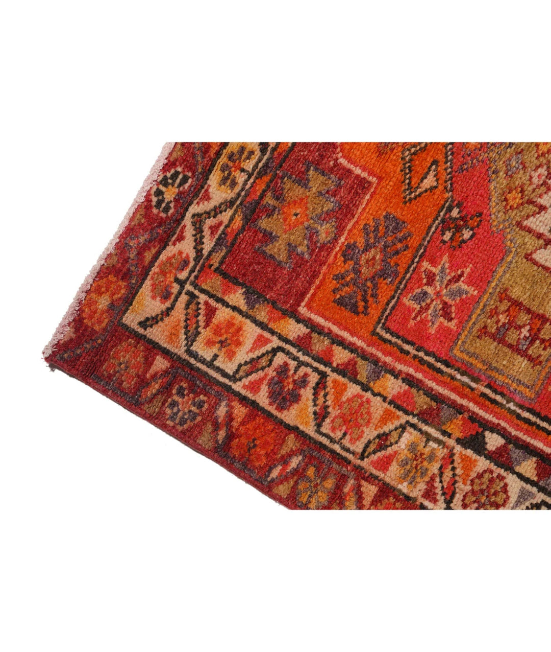 Turkish Herki Rug 3' 2" x 12' 4" Hand-Knotted | No. AT28442