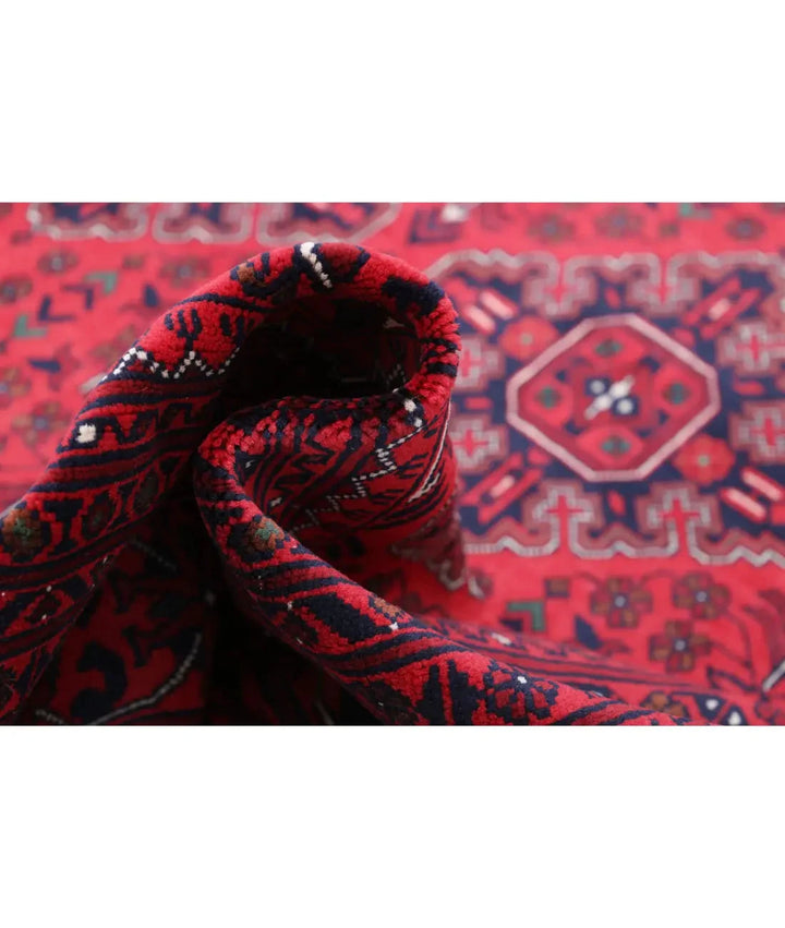 Afghan Khamyab Rug 9' 10" x 16' 1" Hand-Knotted | No. AT28607