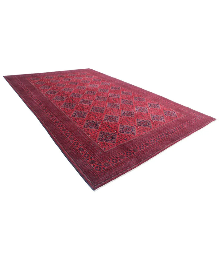 Afghan Khamyab Rug 9' 10" x 16' 1" Hand-Knotted | No. AT28607