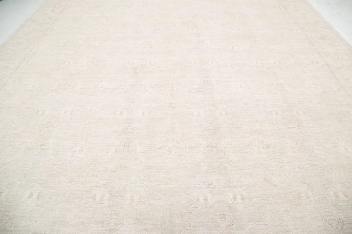 Afghan Serenity Rug 12' 10" x 17' 2" Hand-Knotted | No. AT28790