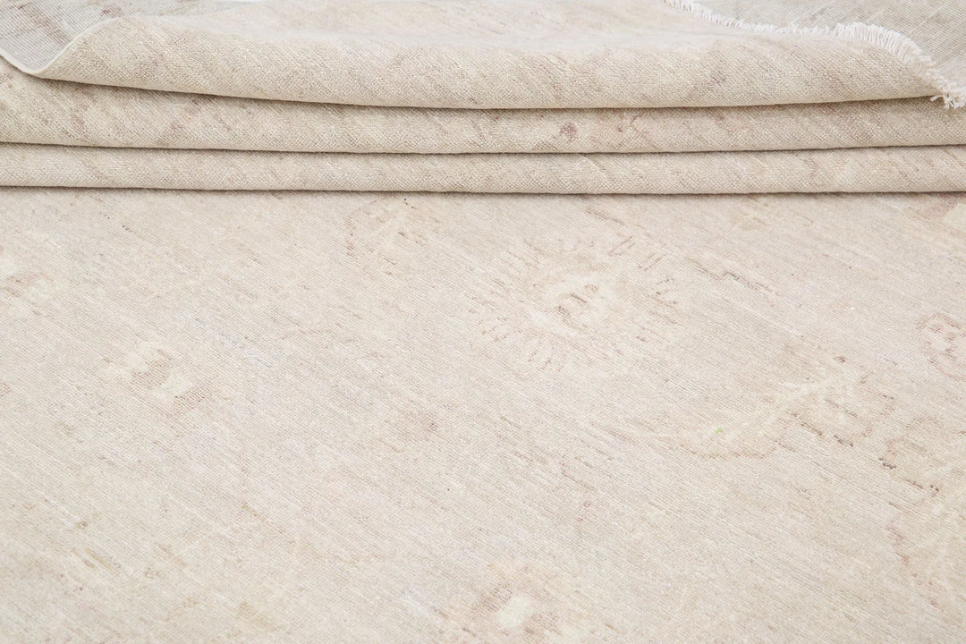 Afghan Serenity Rug 12' 10" x 17' 2" Hand-Knotted | No. AT28790